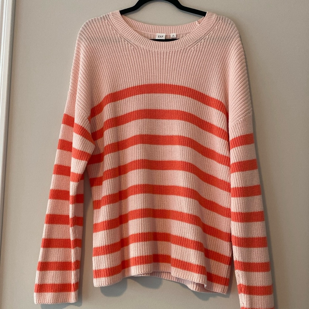 Stripped knit sweater